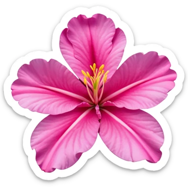 the azalea flower sticker