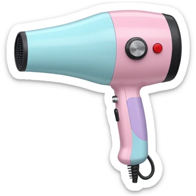 Cute Hair dryer, differentdesigns and pattern sticker