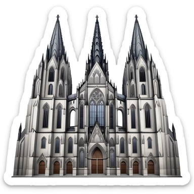 cologne cathedral sticker