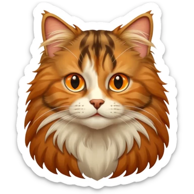norwegian forest cat sticker