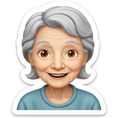 Old Lady sticker