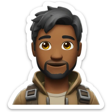 fortnite default skin sticker