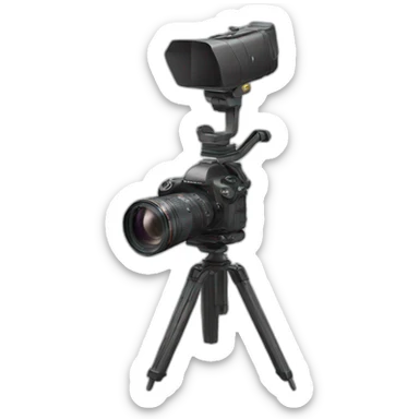 camara fotografica sticker