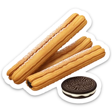 churros oreo sticker