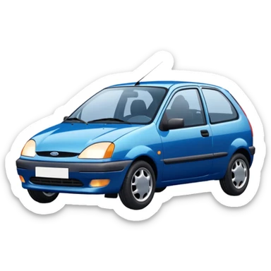 Ford fiesta 1998 MK4 compact sticker
