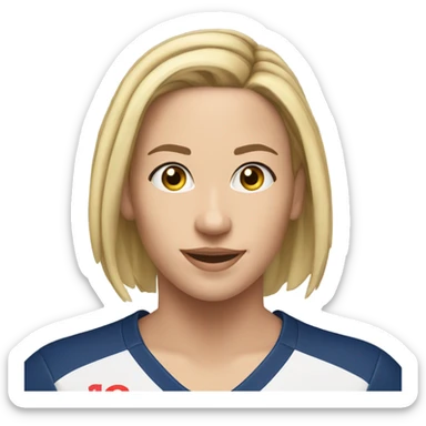 Famous volleyball player madison skinner  sticker