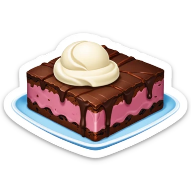 Ben & Jerry's Chocolate Fudge Brownie sticker