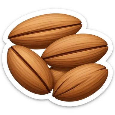 roasted almond sticker