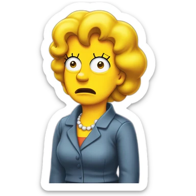 Lisa Simpsons sticker