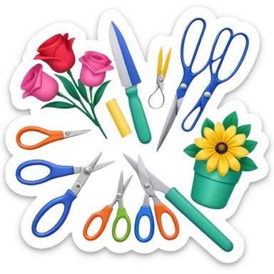florist supplies sticker
