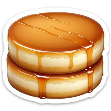 Chinese rice cake (Nian Gao), sweet and sticky traditional dessert sticker