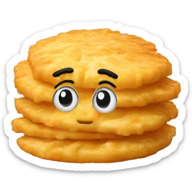 mcdonalds hashbrown sticker