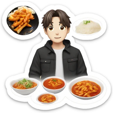 tteokbokki by Jungkook sticker