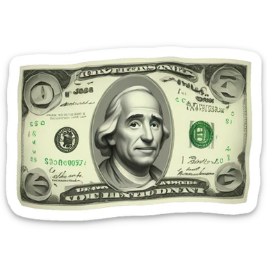 Money sticker