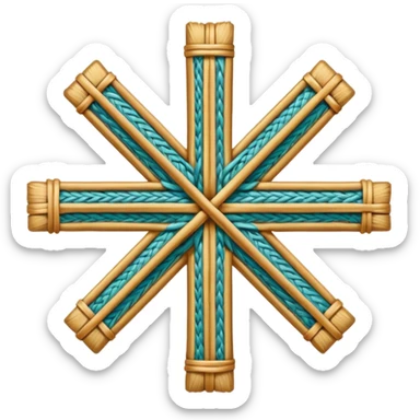 St Brigids cross sticker