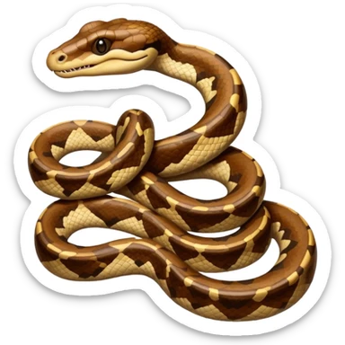 boa constrictor sticker