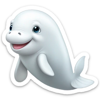  sweetheart beluga  sticker