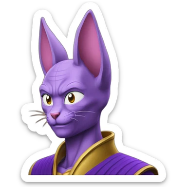 Beerus sticker