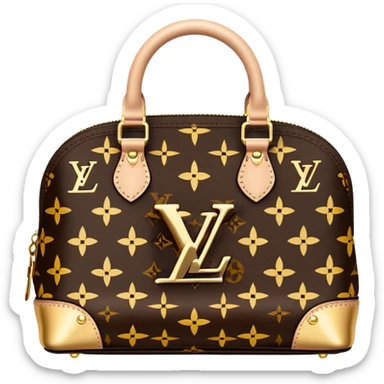 Louis Vuitton purse sticker