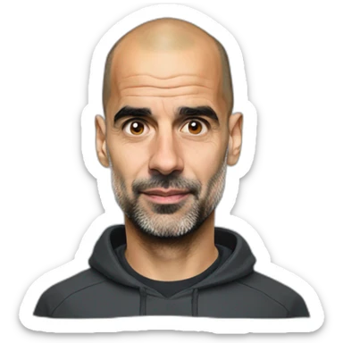 pep guardiola sticker