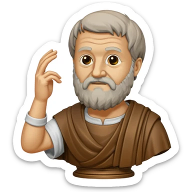 monument to Aristotle sticker