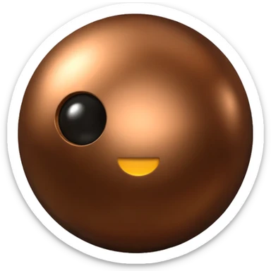 bronze opaque sticker