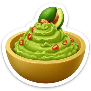 guacamole sticker
