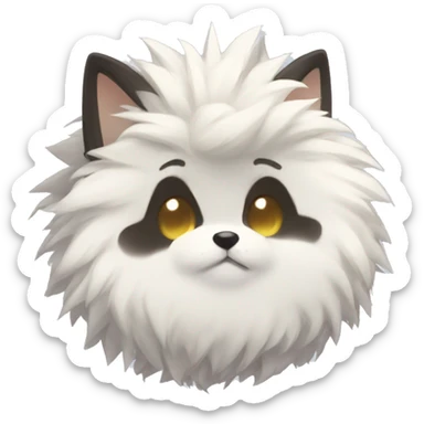 Pom-pom from honkai star rail sticker