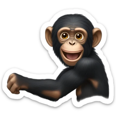 CHIMPANZ2 MACARENA sticker