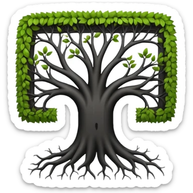 a square root  sticker