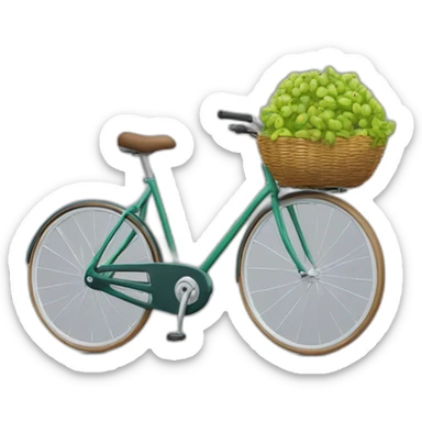 Écureuil qui fait du vélo sticker