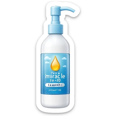 It's a 10 Miracle Leave In – Johnny Torres Salón sticker