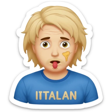Make it Italian brain rot sticker