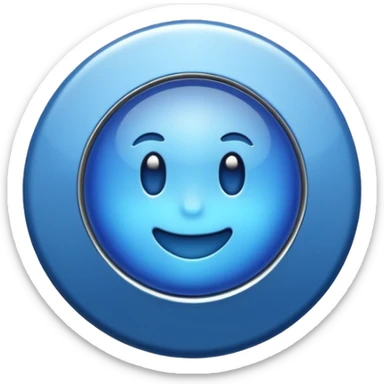 Badge bleus fb sticker