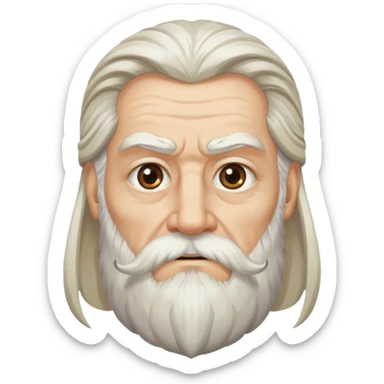 Norse mythology odin one eye sticker