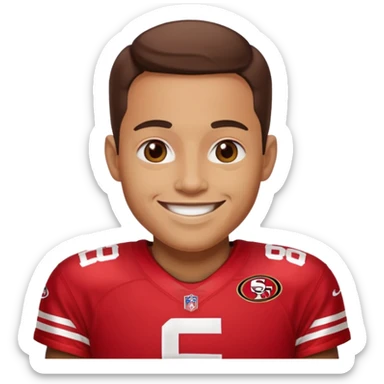49ers fan sticker