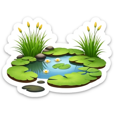 small pond sticker