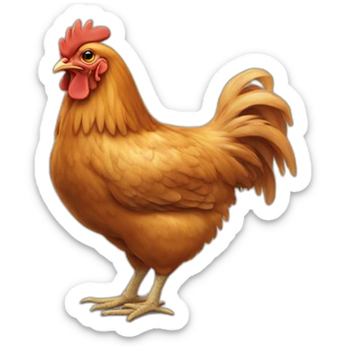 Chicken 65 sticker