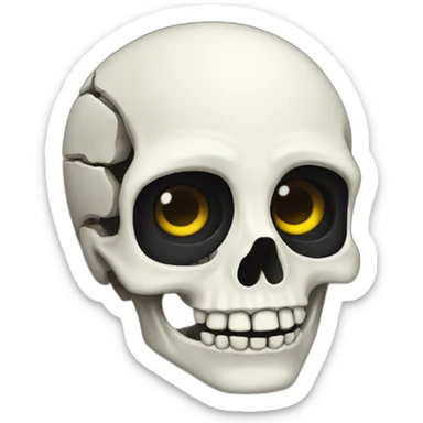 sans the skeleton sticker