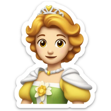 Princess Daisy sticker