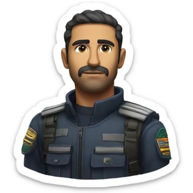 R6 ve cg nin karışımı  sticker