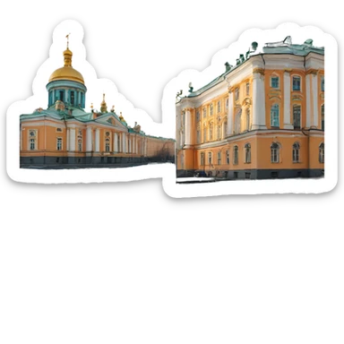 Saint-Petersburg city Russia sticker