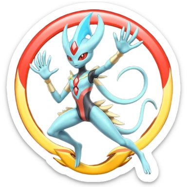 Darkrai-Deoxys-Giratina-Palkia-Meloetta-fusion sticker