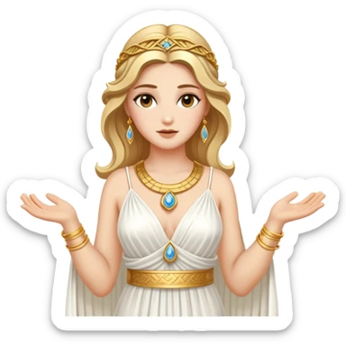 Greek goddess  sticker