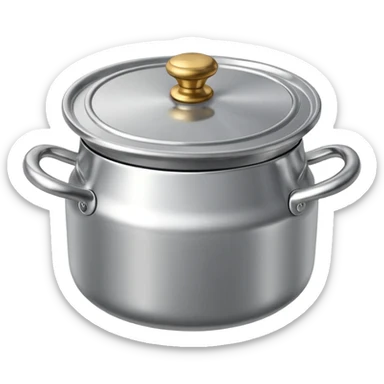 Only Pot Lid with a knob, no pot sticker