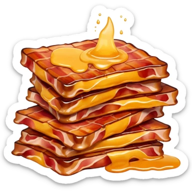 bacon grease sticker