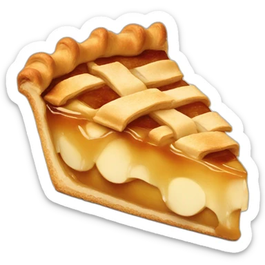 apple pie sticker