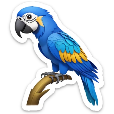 Blu from Rio movie sticker