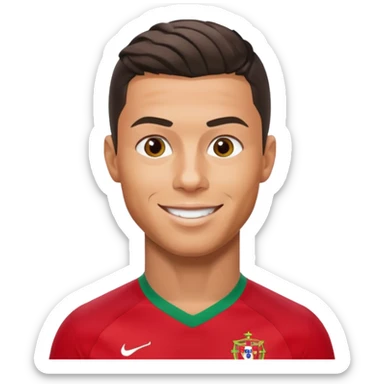 cristiano ronaldo portugal sticker