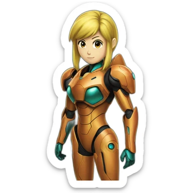 Samus aran sticker